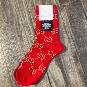 gucci lurex interlocking g socks